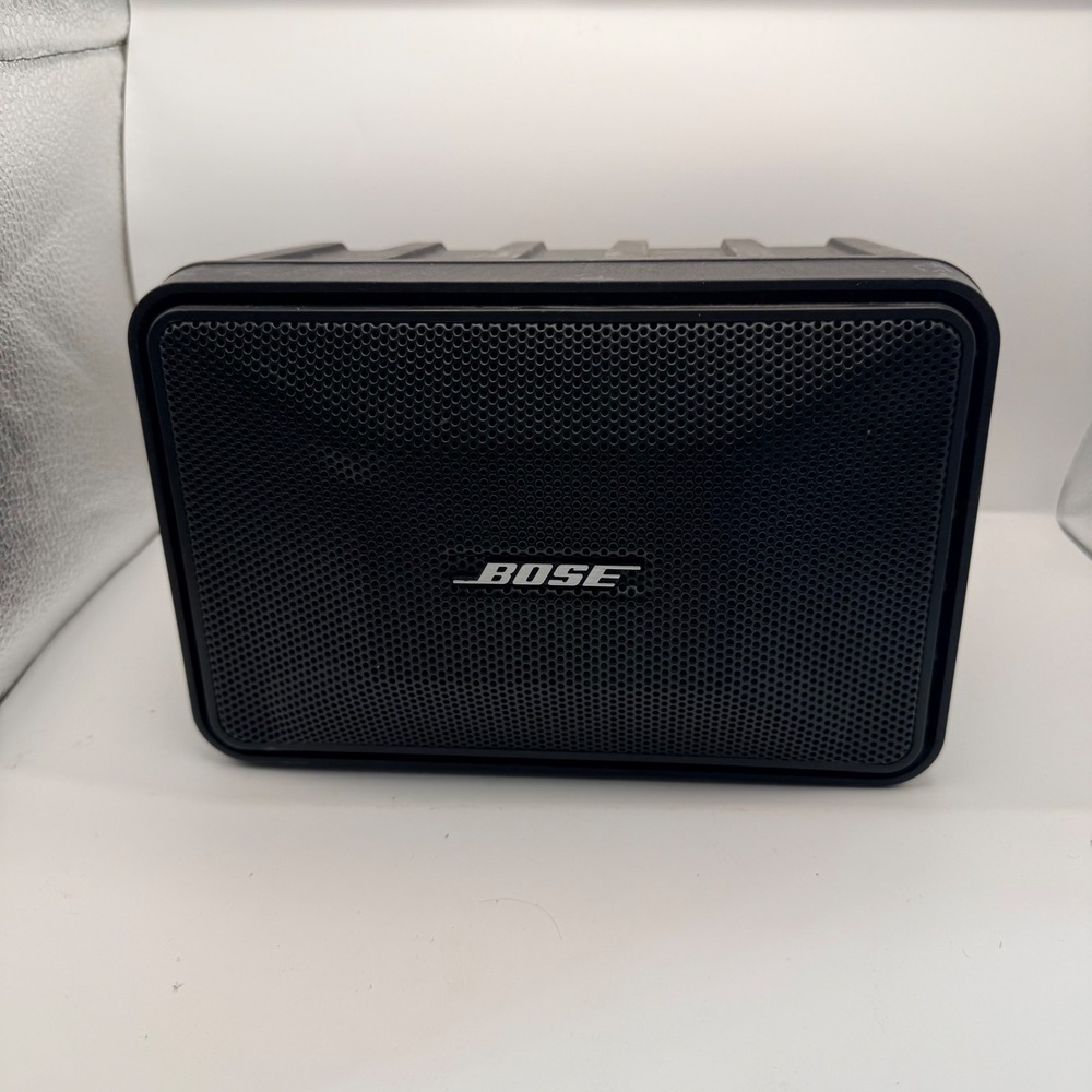 Bose Model 101 Series II Music Monitor Speaker Black 40W 6-Ohm Tested